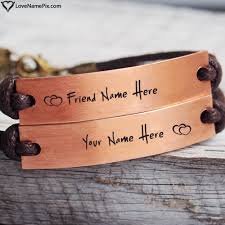 friendship band for best friends with name