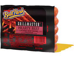 grillmaster hearty beef hot dogs