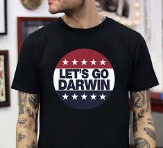 let s go darwin trending uni t shirt