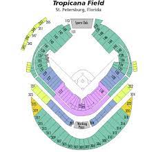 tropicana field seating chart