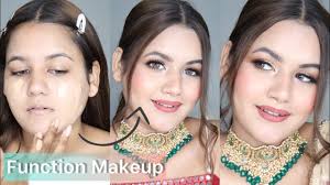 how to do parlour makeup at home step