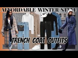 5 Affordable Winter Trench Coat Looks