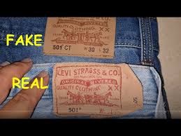 spot fake levi s 501 jeans denim