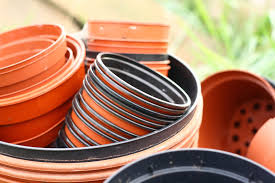 Large plant pots are made from aesthetically pleasing metals, plastic, wood, ceramic and. Safe Plastic Container Gardening Learn About Plants And Plastic Garden Containers