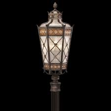 fine art lamps post mount 541680st