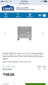 stainless steel tool cabinet