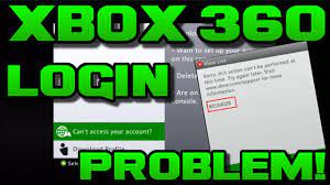 can t access xbox 360 account how to