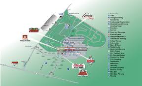 Pocono Raceway Facility Map