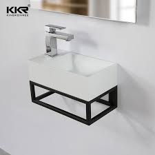 solid surface bathroom vanity basin