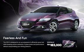 It would have liked to make another segment and corner the. Honda Cr Z New Price With Tax Revealed From Rm183k Paultan Org