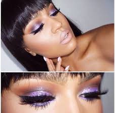 purple eyeshadow for black women