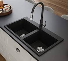 black kitchen sink lavello elle 200t 32