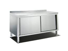 Counter Cabinet With Sliding Door