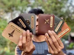 Faux Leather Personalized Men S Wallet