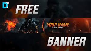 Free Youtube Gaming Banner Template Download Photoshop Cs6 Cc