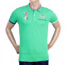 Buy Turquoise Green Polo Shirt By La Martina Clothing