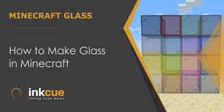 how to make glass in minecraft java