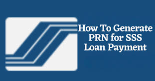 generate prn for sss loan payment