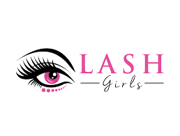 Elegant Playful Business Logo Design For Lash Girls By