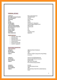 Curriculum Vitae Template Free Download South Africa Free Cv     Geckoandfly