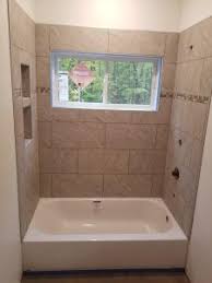 construction design windows in shower