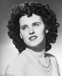Black Dahlia: A head shot of Elizabeth Short who had been an aspiring actress until her untimely murder - article-2272640-174FCEE2000005DC-291_634x772