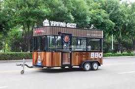 custom bbq concession trailer