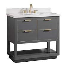 We have bathroom vanities styles you are looking for including our popular shaker style vanities, elegant victorian and baroque vanities, open concept vanities, and modern european style wall hung vanities. Bathroom Vanities Vanity Tops Vanities Tops Accessories More Lowe S Canada