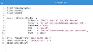 import csv to db today i learned