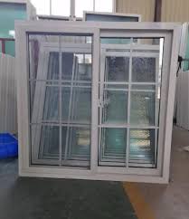 china upvc sliding window with single