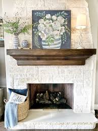 Cordless Buffet Lamp Fireplace Mantle