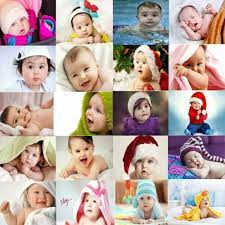 20 x cute baby combo posters smiling