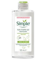 simple eye make up remover 125ml