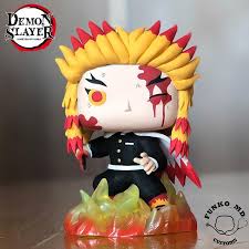 Demon slayer / kimetsu no yaiba, ya cuenta con su propia colección de figuras funko pop!. Funko Pop News On Twitter Would You Like To See A Funko Pop Of Rengoku From Demon Slayer In The Meantime Check Out This Awesome Custom Piece By Ig Funko Md
