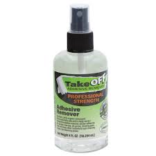 takeoff adhesive remover 4 oz bottle