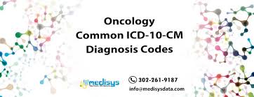 oncology common icd 10 cm diagnosis