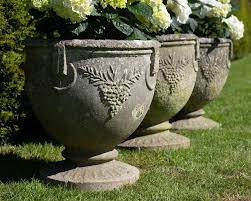 Pair Of French Antique Urns Dga By