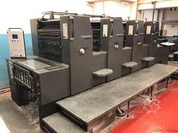 used 4 color offset printing press