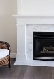 Classic White Fireplace Measurements