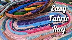easy fabric rug you