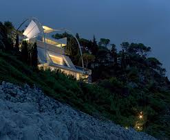 beautiful cliffside villa