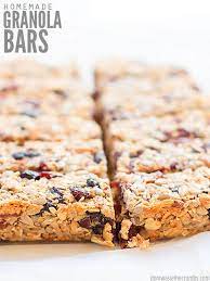 homemade granola bars mix and match