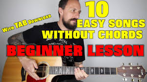 Finish off with g5 and a5 powerchords. 10 Easy Songs Without Chords For Beginners Youtube