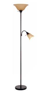Patriot Lighting Stacey 71 H Floor Lamp With Reading Light At Menards