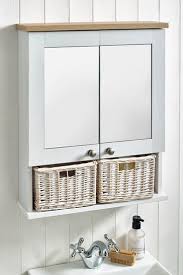 Buy Malvern Mirrored Wall Cabinet From