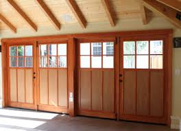 hinged swing out carriage doors made by