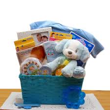 gbds puppy love new baby gift basket