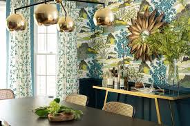 Wallpaper To A Dining Room
