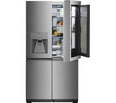 How do i remove scratches from my ss lg refrigerator? Buy Lg Signature Instaview Lsr100 Smart 60 40 Fridge Freezer Stainless Steel Free Delivery Currys