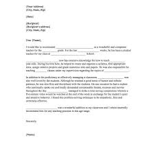 Letter Of Recommendation For Teacher 15 Templates And Examples